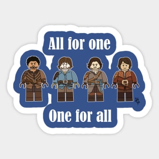 Musketeers Oath Sticker